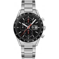 Tag Heuer Carrera Black Dial Men's Watch CV201AM-BA0723
